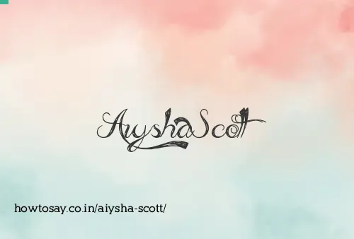 Aiysha Scott