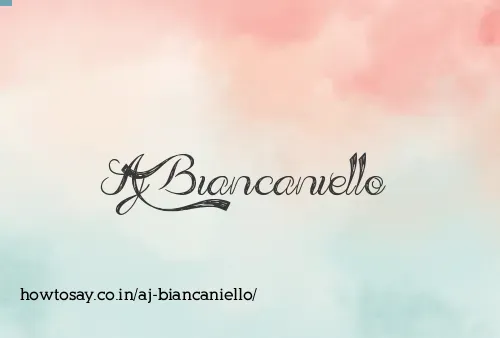 Aj Biancaniello
