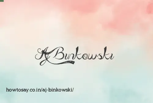 Aj Binkowski