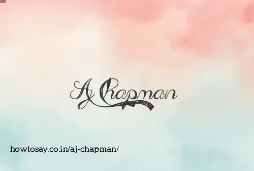 Aj Chapman