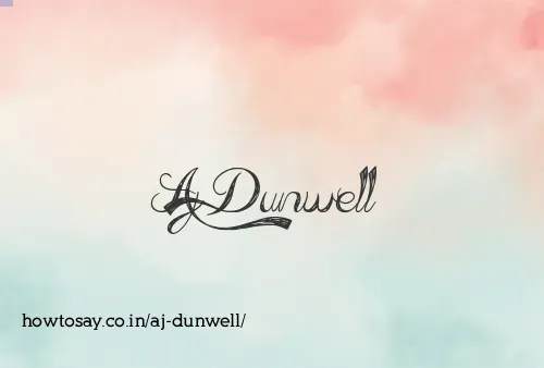 Aj Dunwell