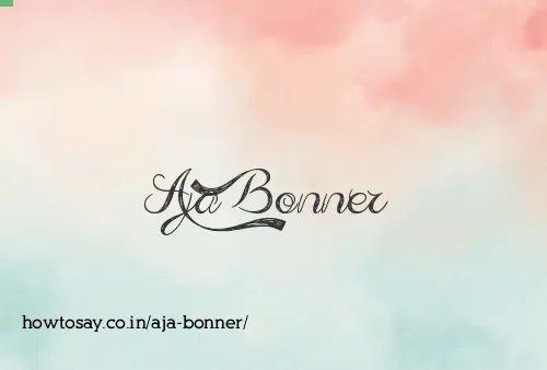 Aja Bonner