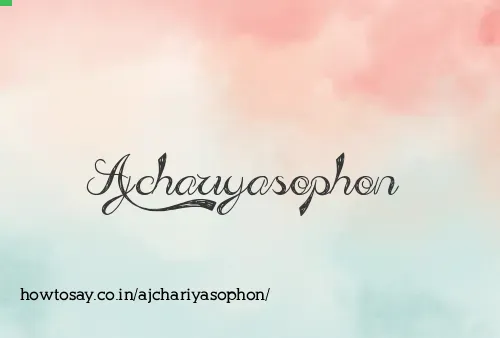 Ajchariyasophon