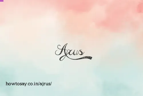 Ajrus