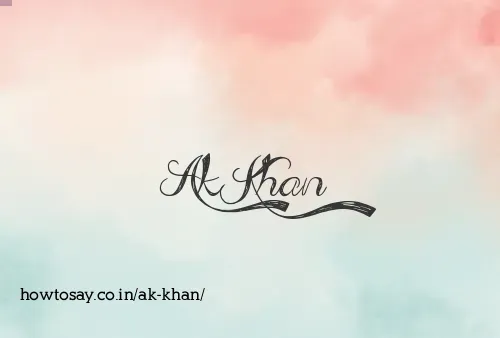 Ak Khan