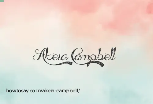 Akeia Campbell