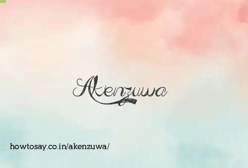 Akenzuwa