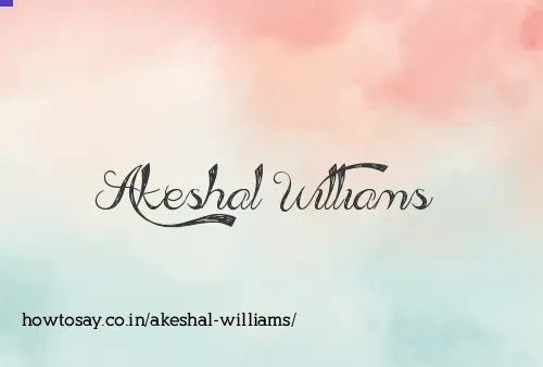 Akeshal Williams