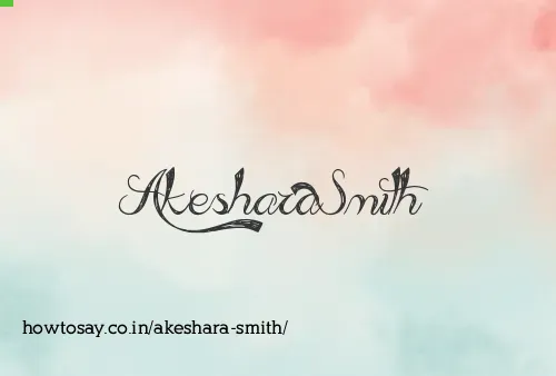 Akeshara Smith