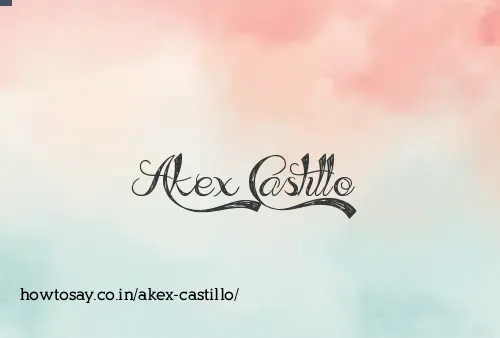 Akex Castillo