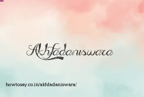 Akhfadaniswara