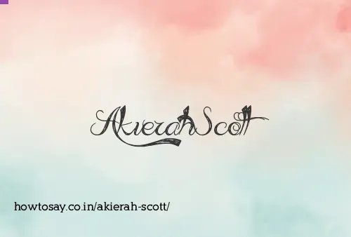 Akierah Scott