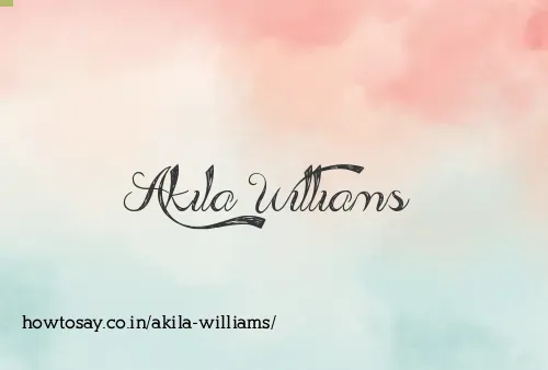 Akila Williams