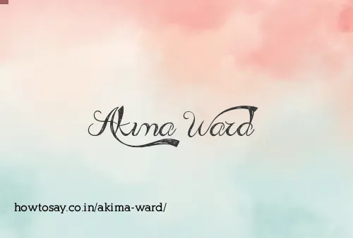 Akima Ward