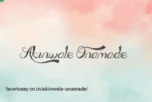 Akinwale Onamade