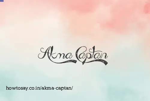 Akma Captan