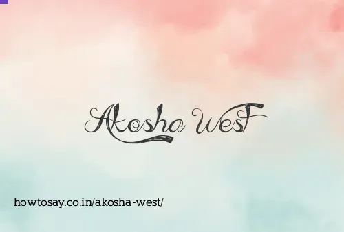 Akosha West