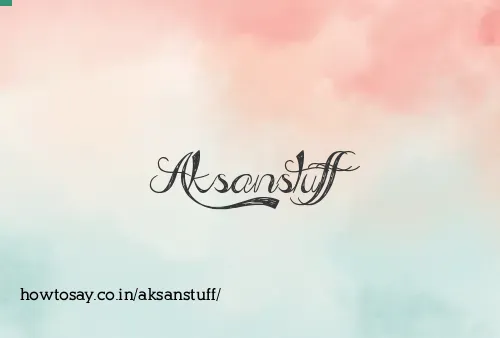 Aksanstuff