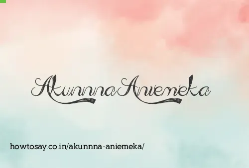 Akunnna Aniemeka