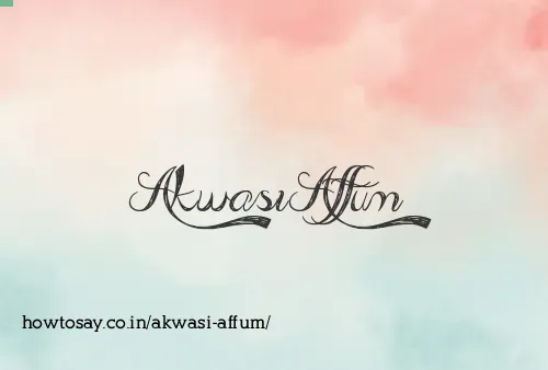 Akwasi Affum