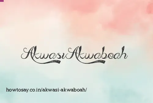 Akwasi Akwaboah