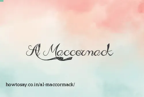 Al Maccormack