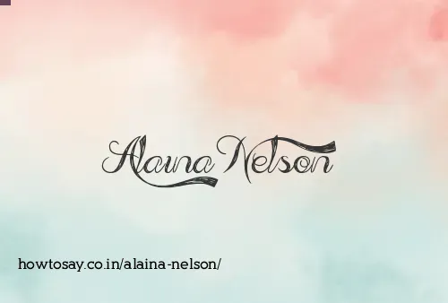 Alaina Nelson