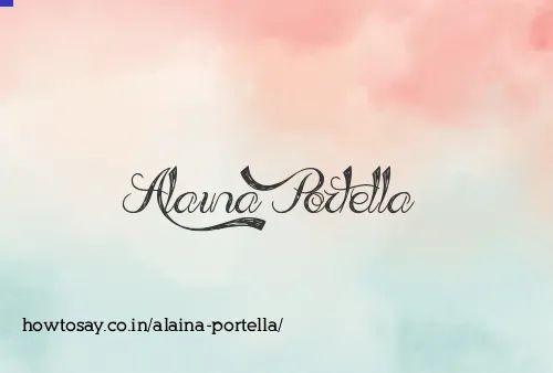 Alaina Portella