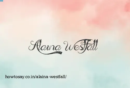 Alaina Westfall