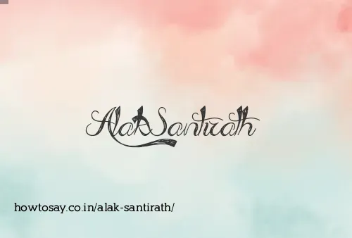 Alak Santirath