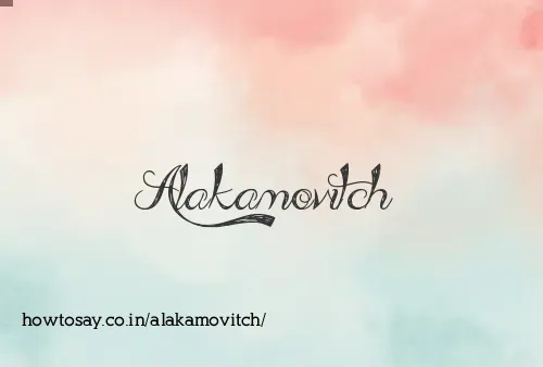 Alakamovitch