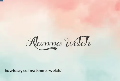 Alamma Welch