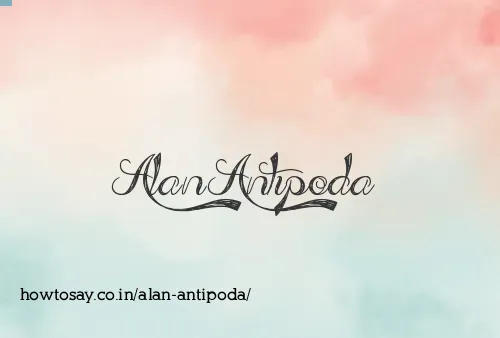 Alan Antipoda