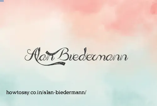 Alan Biedermann