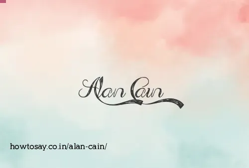 Alan Cain