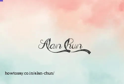 Alan Chun