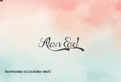 Alan Earl