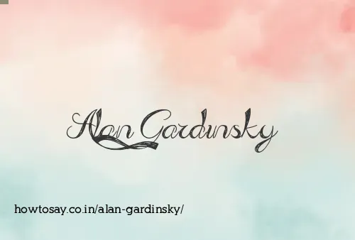 Alan Gardinsky