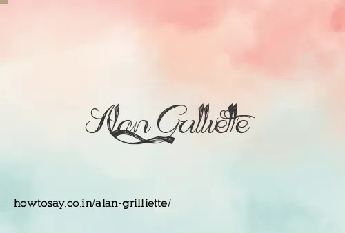 Alan Grilliette