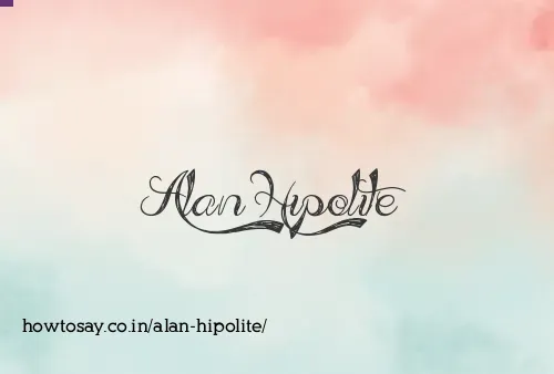 Alan Hipolite