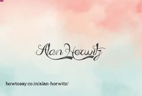 Alan Horwitz
