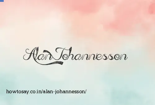 Alan Johannesson