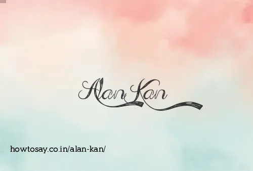 Alan Kan