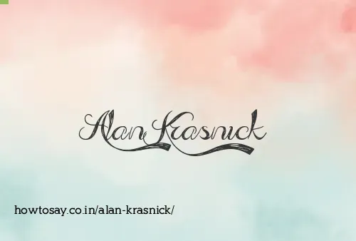 Alan Krasnick