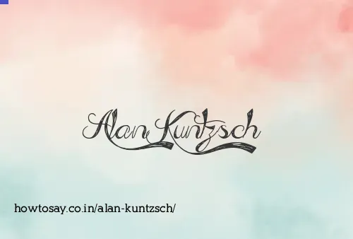 Alan Kuntzsch