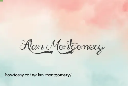 Alan Montgomery