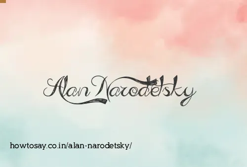 Alan Narodetsky