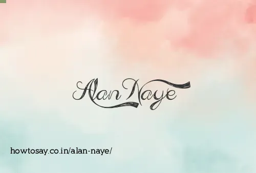 Alan Naye