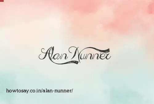 Alan Nunner