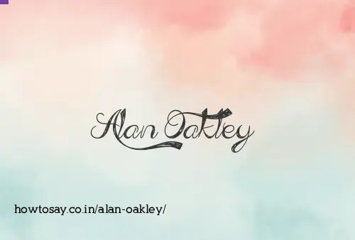 Alan Oakley